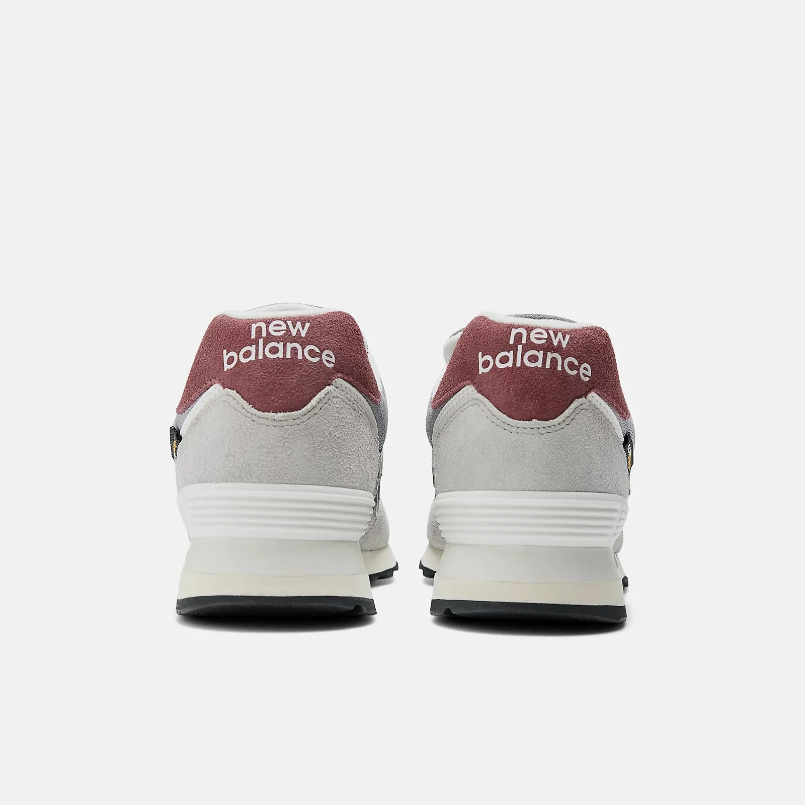 574 Sneaker (Grey   Burgundy)