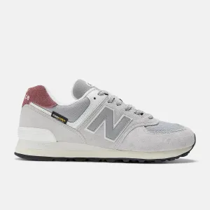 574 Sneaker (Grey   Burgundy)