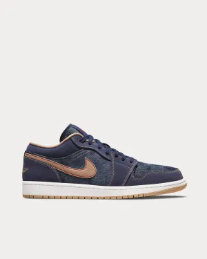 Air Jordan 1 Low SE Midnight Navy / University Red / White / Hemp Low Top Sneakers
