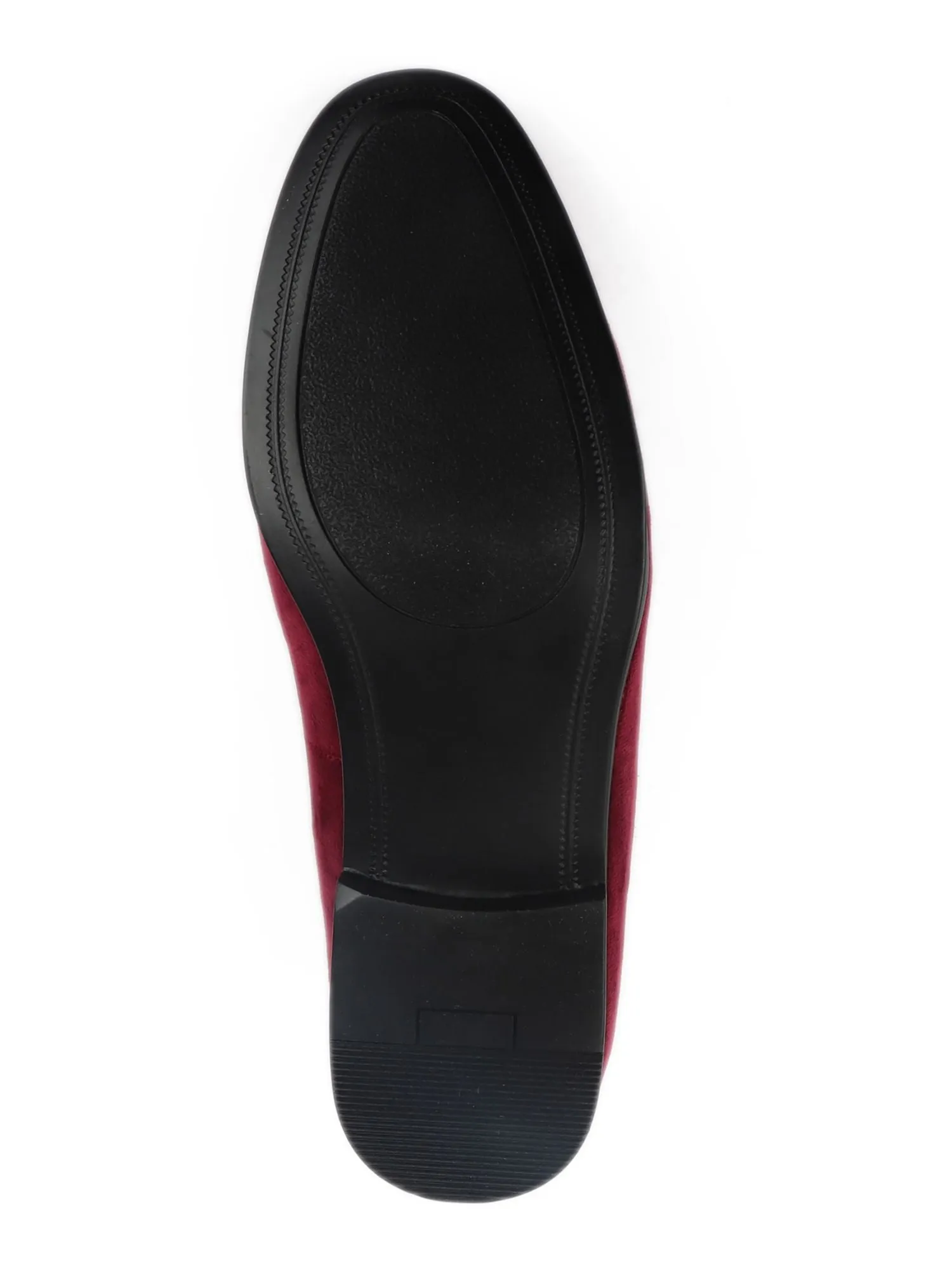 ALFANI Mens Red Padded Zion Round Toe Slip On Loafers Shoes M