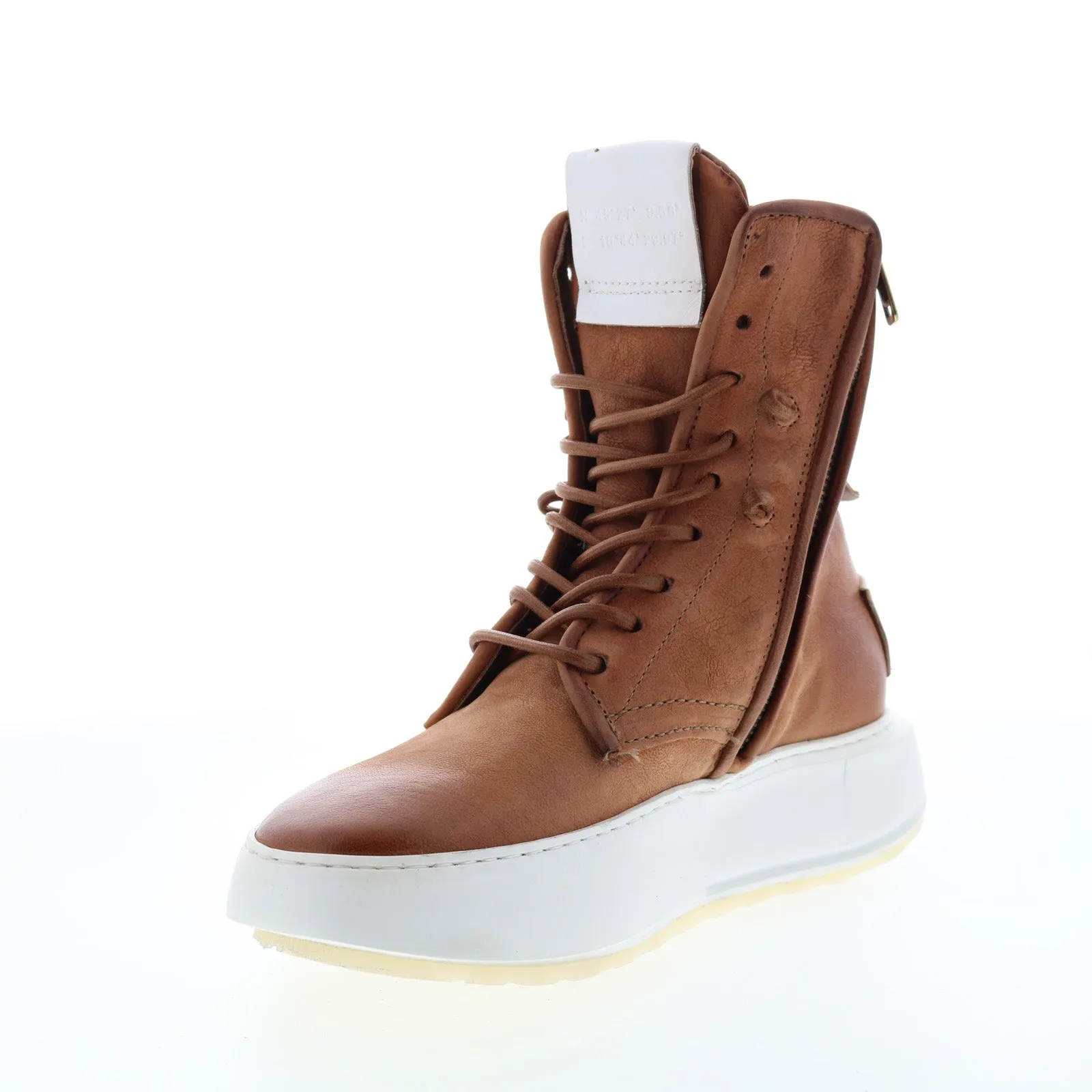 A.S. 98 Hags A87208-101 Womens Brown Leather Lifestyle Sneakers Shoes