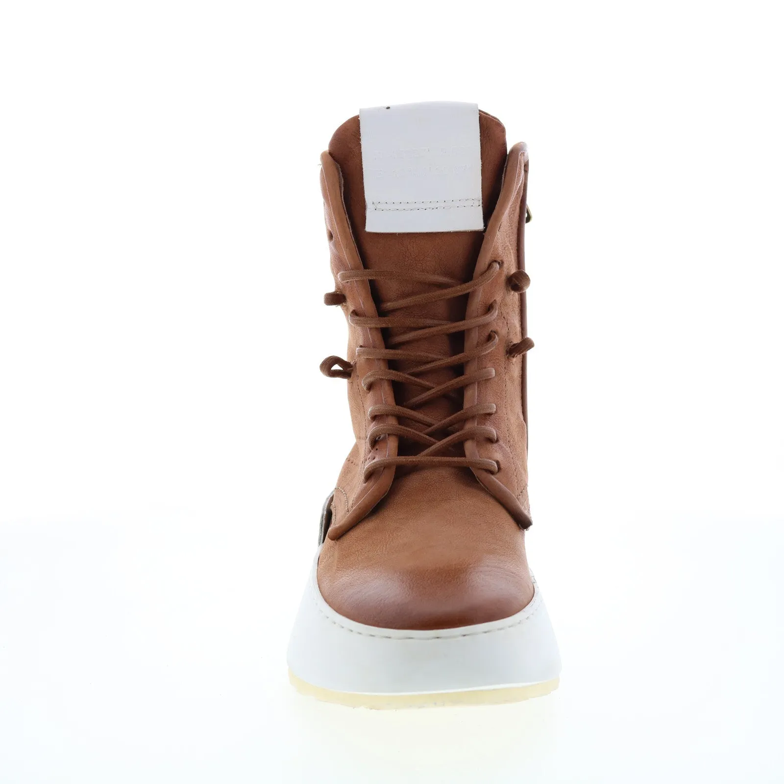 A.S. 98 Hags A87208-101 Womens Brown Leather Lifestyle Sneakers Shoes