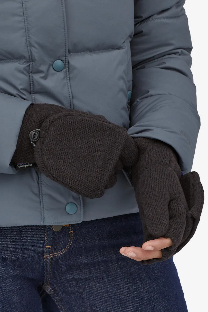 BETTER SWEATER Fleece Gloves black