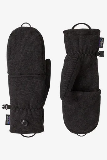 BETTER SWEATER Fleece Gloves black