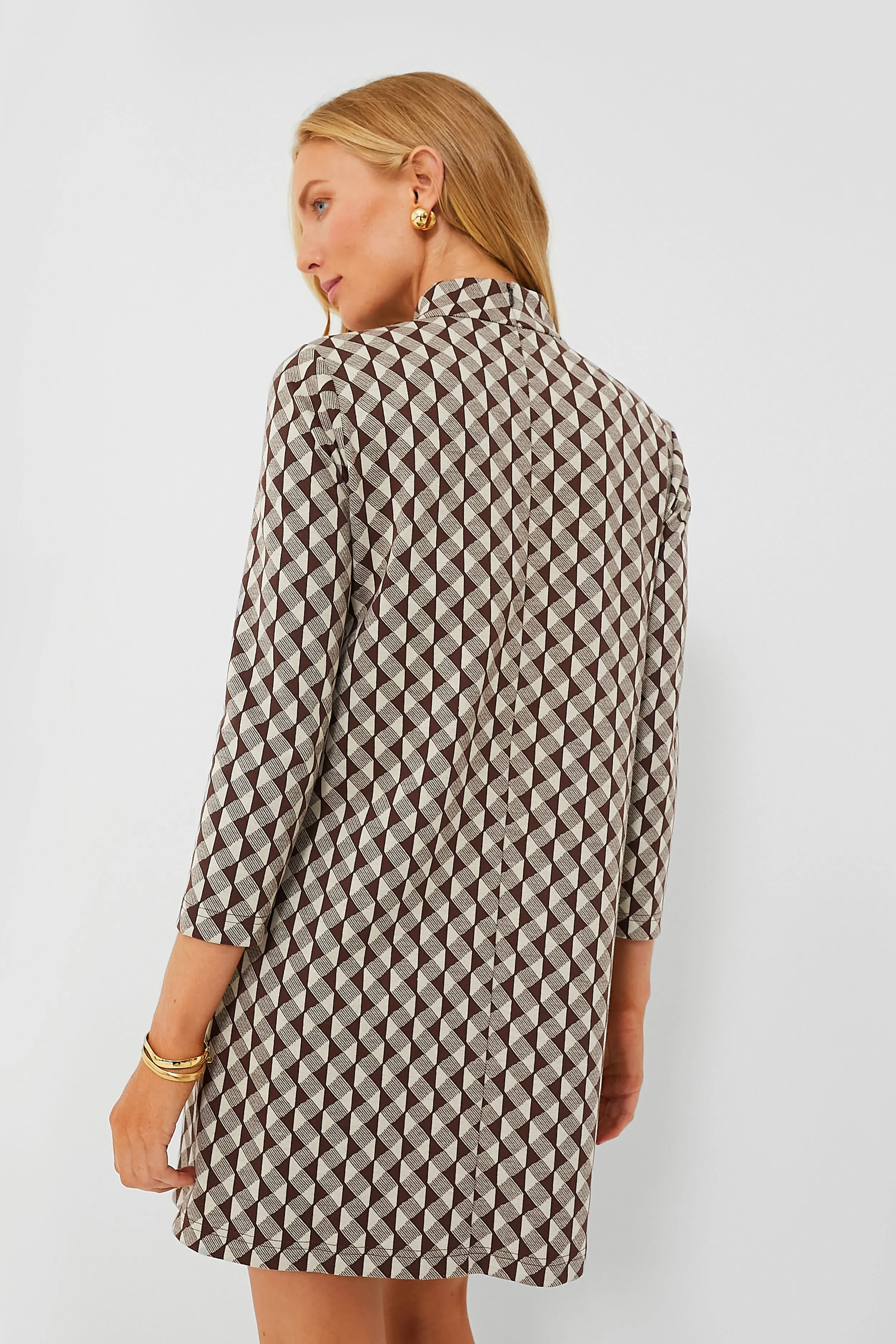 Birch Domino Mod Ellie Dress
