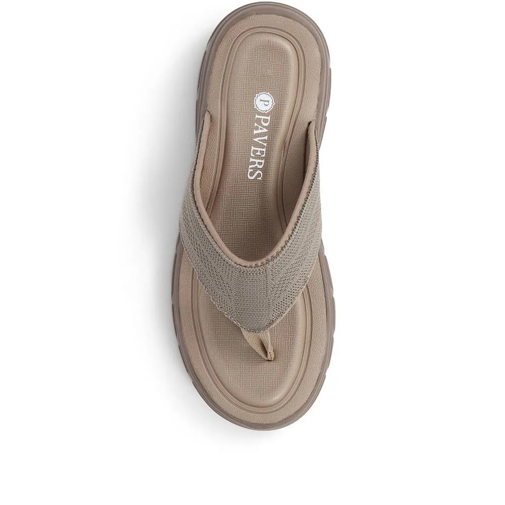 Casual Toe-Post Sandals - SUNT39003 / 324 996