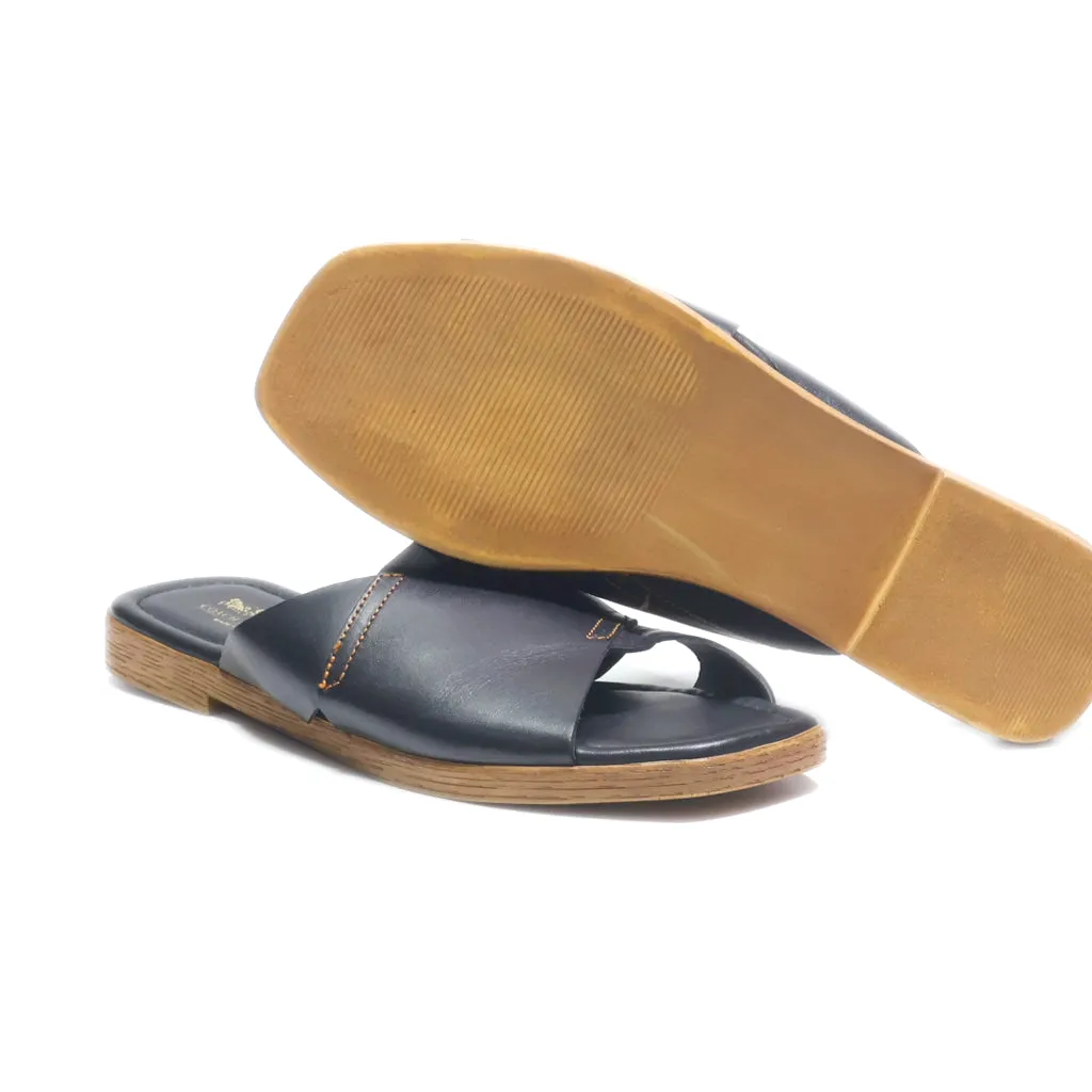 Coach High-Heel Sandals Leather Black Colour For Women