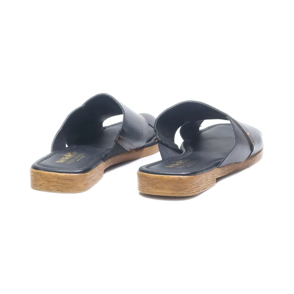 Coach High-Heel Sandals Leather Black Colour For Women