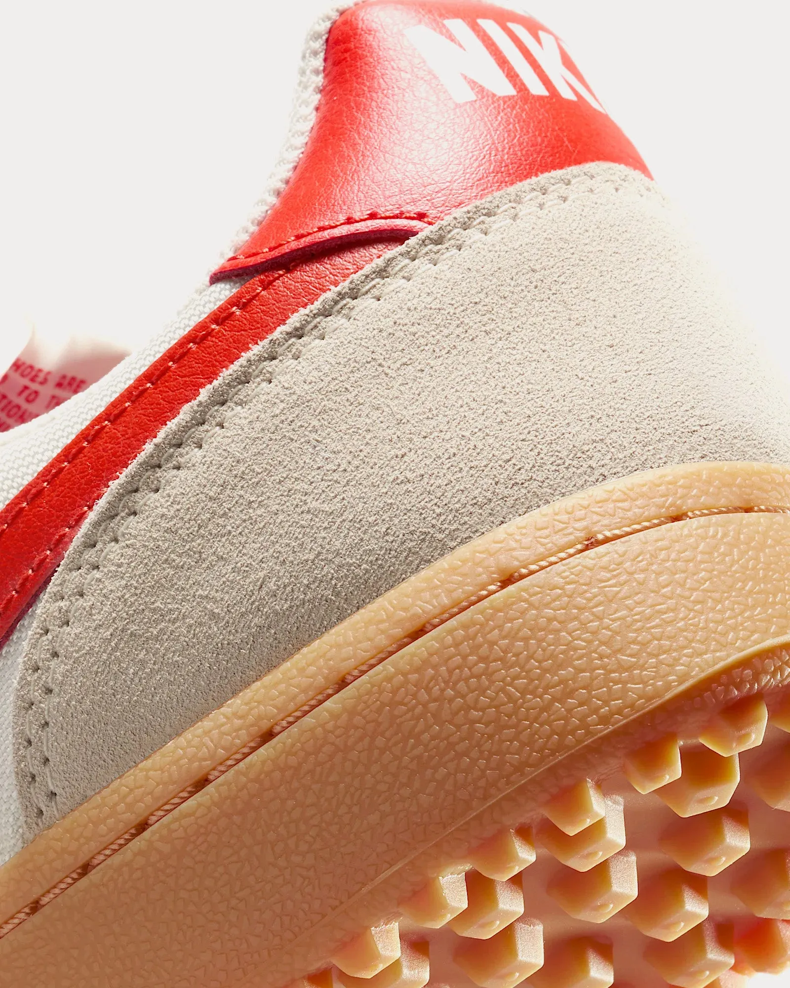 Field General Pale Ivory / Gum Yellow / Picante Red Low Top Sneakers