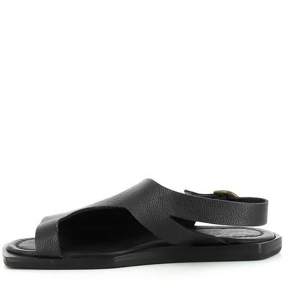 Forte S184254 Black Slingback Sandals