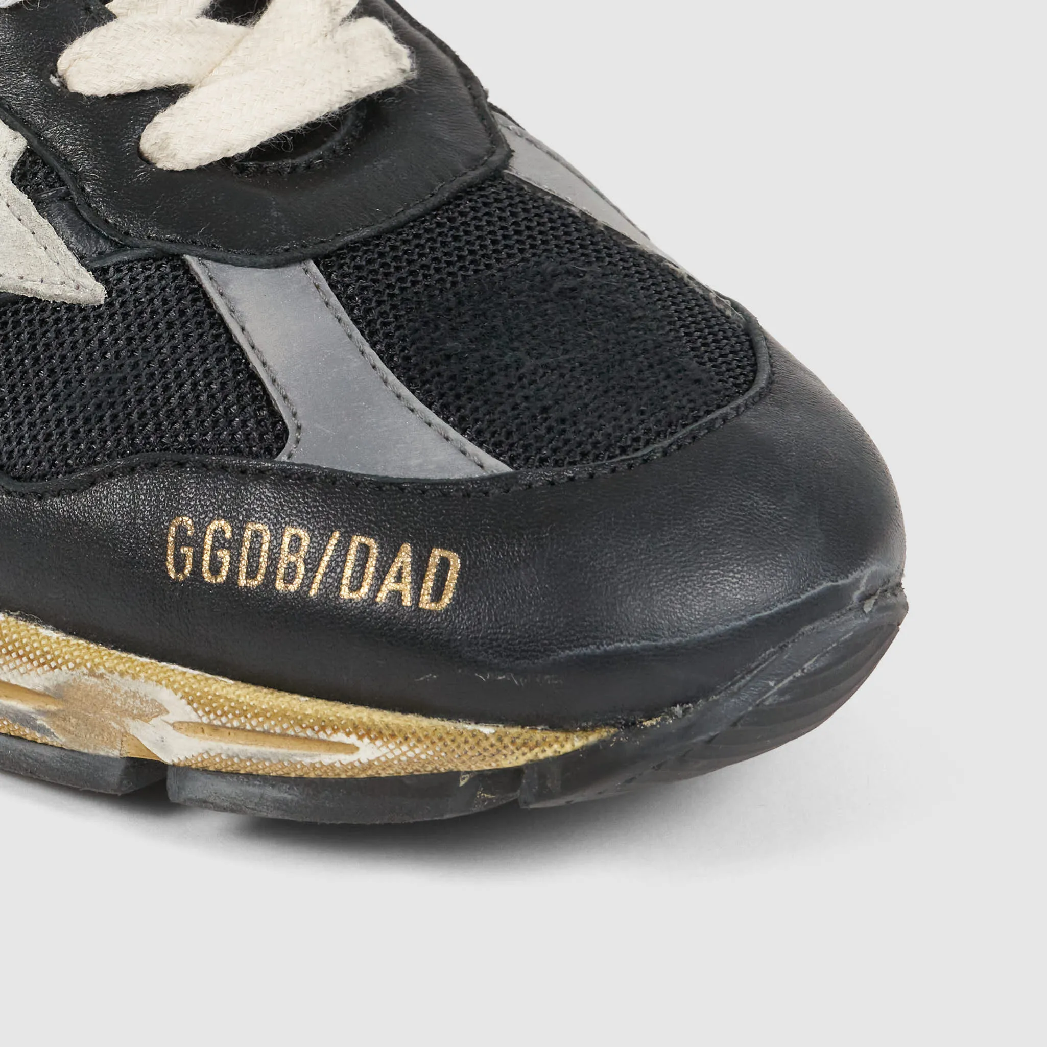 Golden Goose Dad-Star Black Silver Ice 11 Sneakers