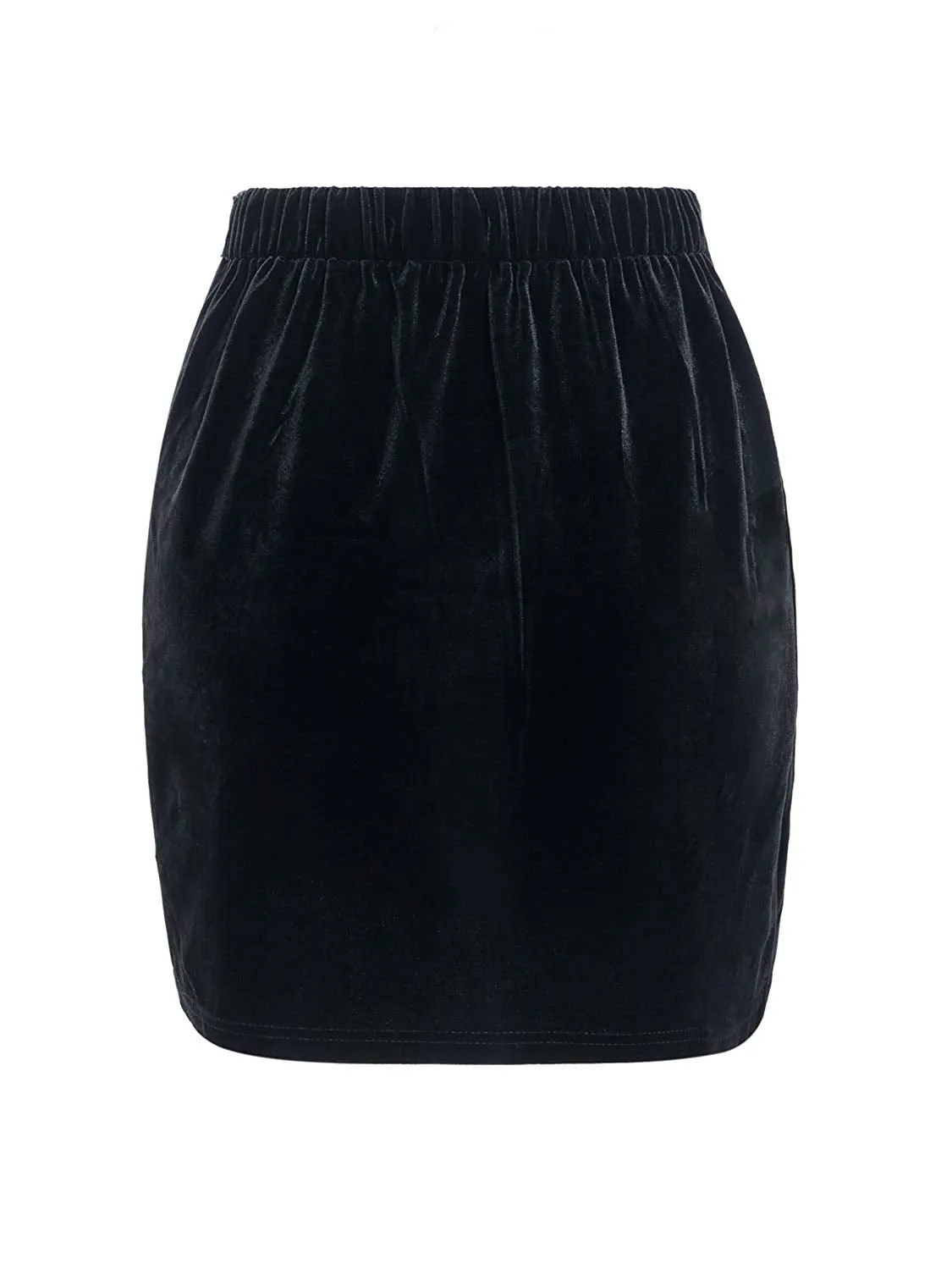 High Waist Embroidered Boho Floral Pencil Skirt