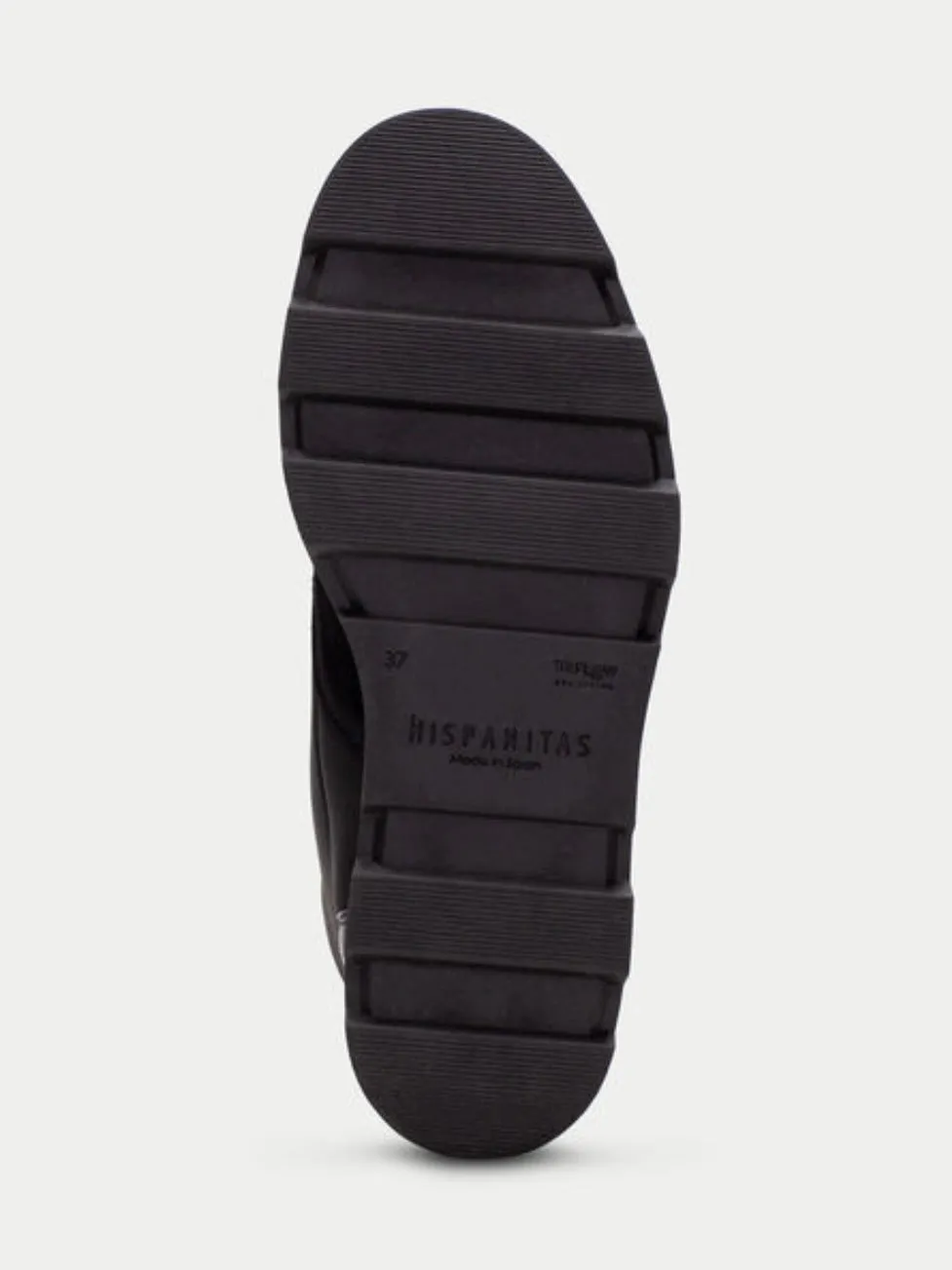 Hispanitas black wedge ankle boots