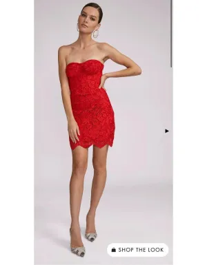 Kim Lace Bustier Dress