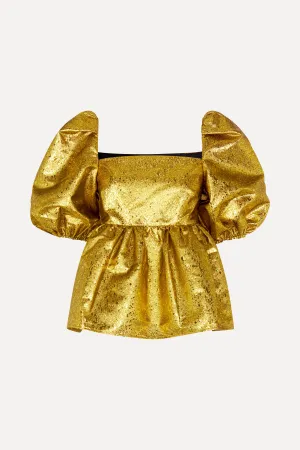 Kinsley Top - Luminescent Gold