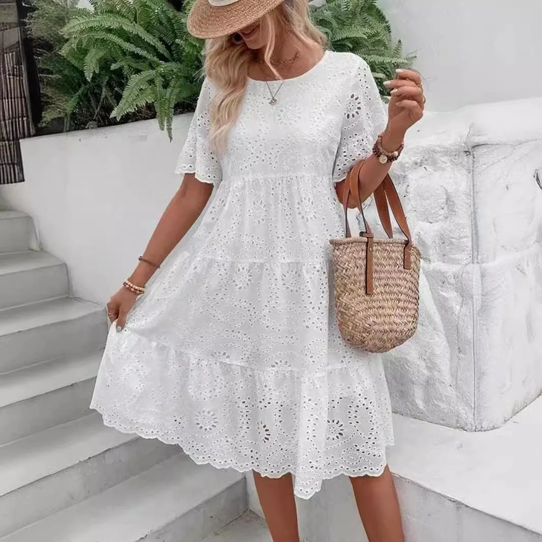 Luxurious Embroidery Dress™ |  Exclusive cotton Spring and Summer dress ⭐⭐⭐⭐⭐