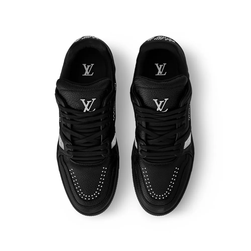 LV Trainer Sneakers - Black