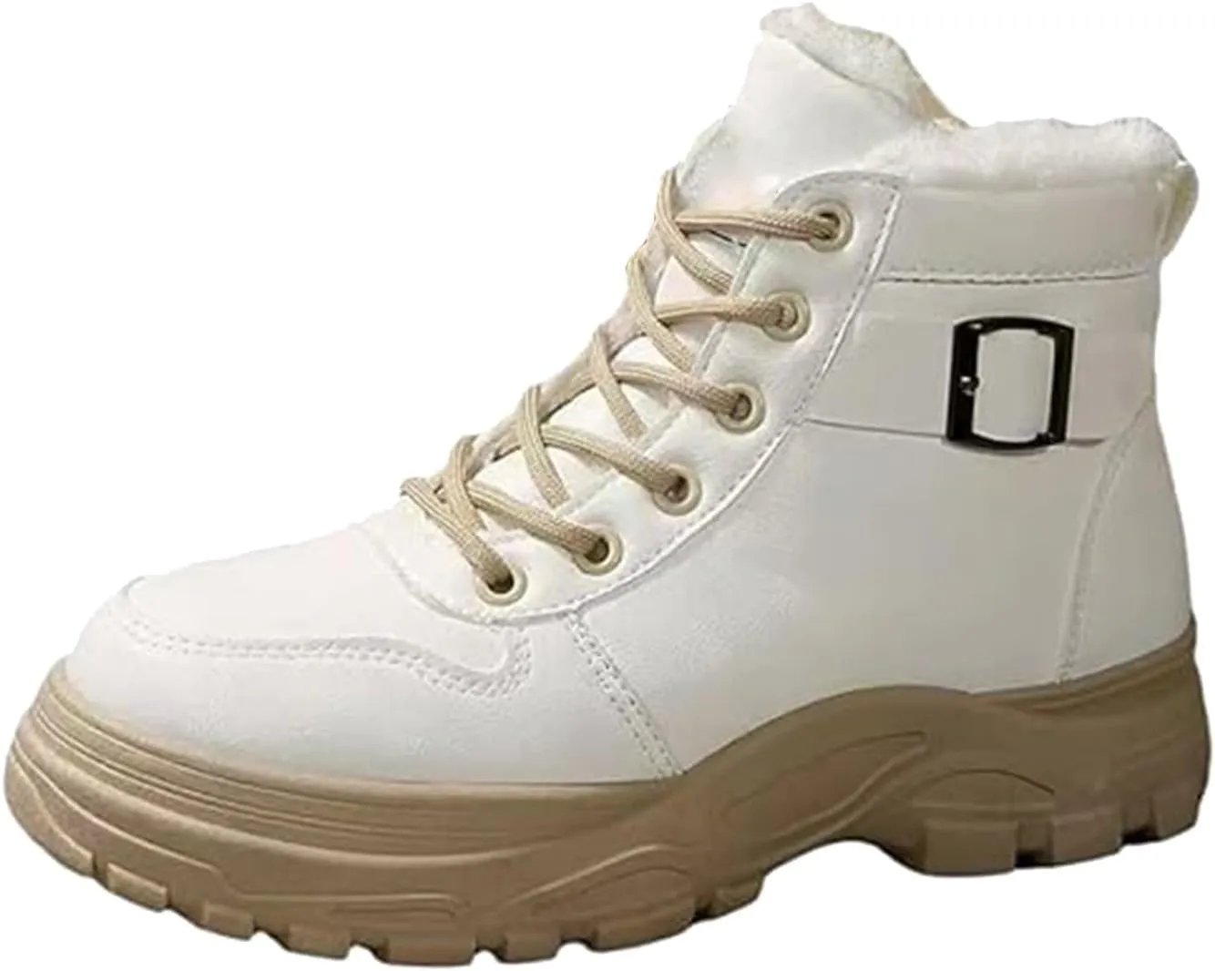Men's Work Boots Slip On Hiking Sneakers Fur Lined Ankle Boot Womens Working Shoes Insulated Composite Safety Toe Waterproof Industrial Casual Hike Grounded Footwear