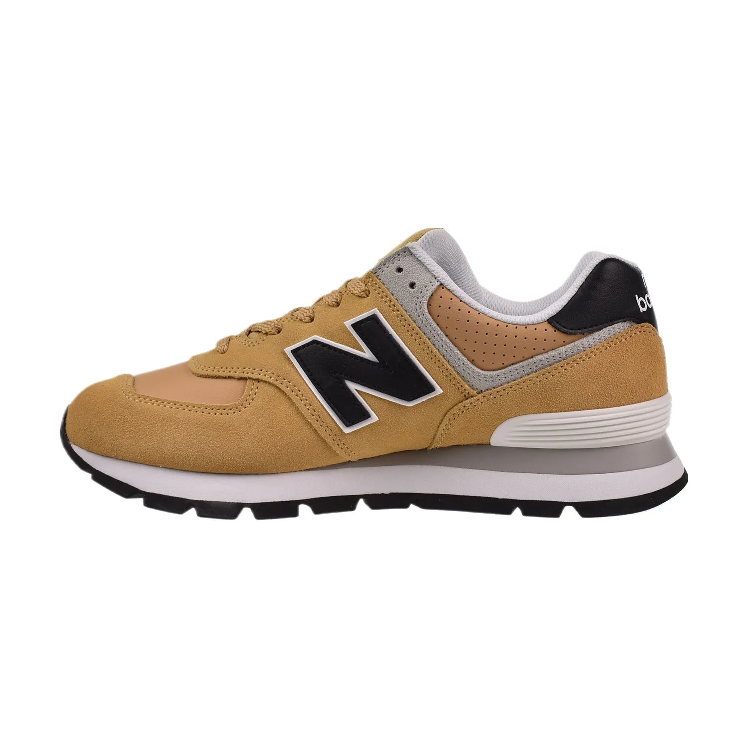 New Balance 574 Rugged Men's Shoes Beige-Black