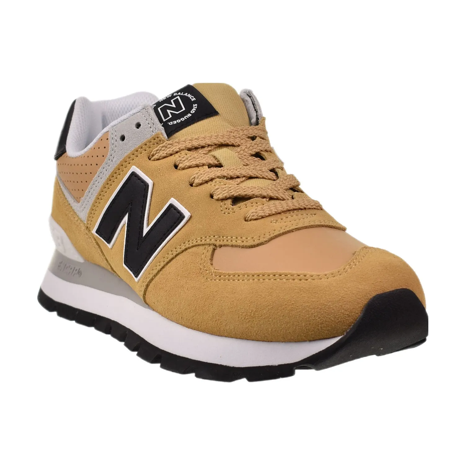 New Balance 574 Rugged Men's Shoes Beige-Black