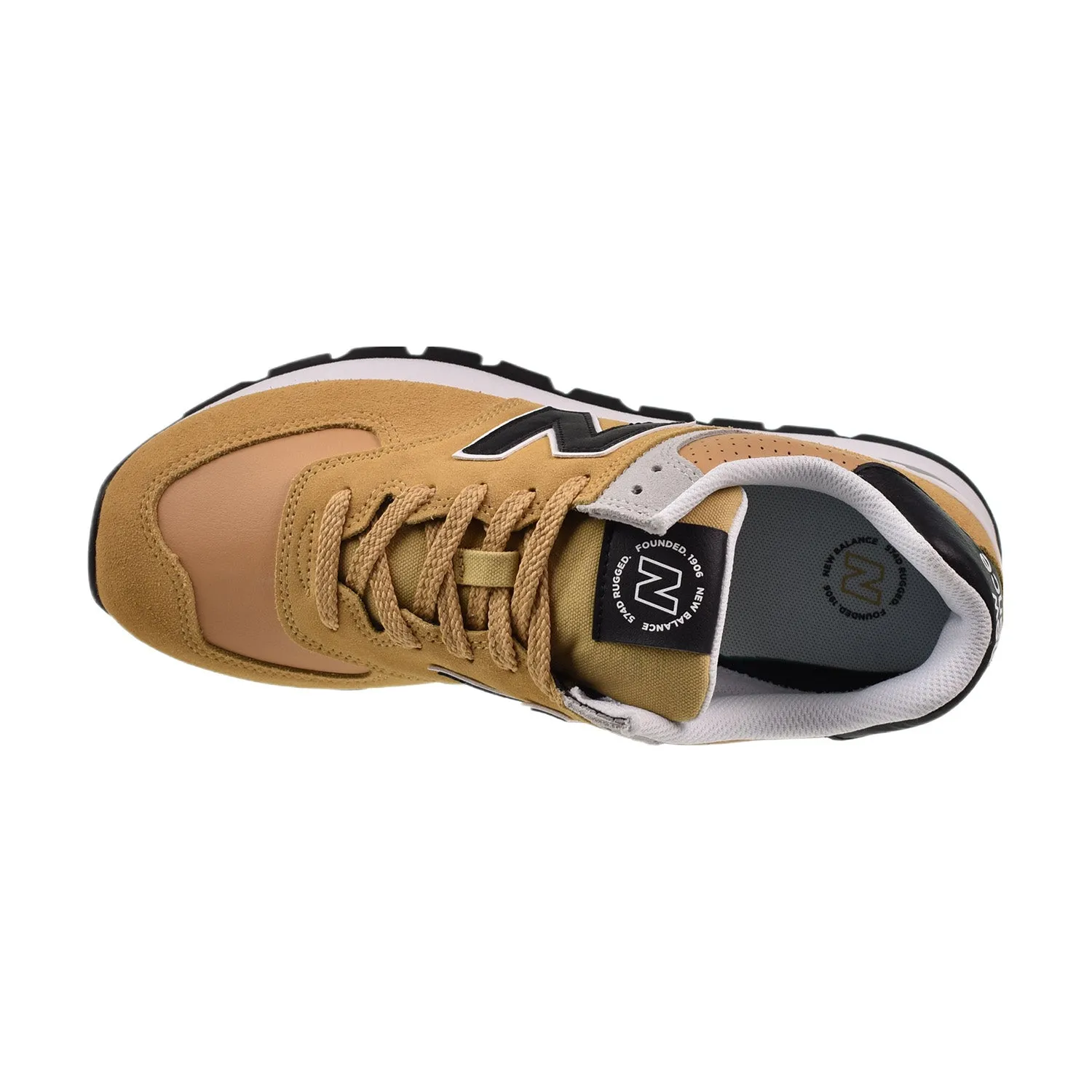 New Balance 574 Rugged Men's Shoes Beige-Black