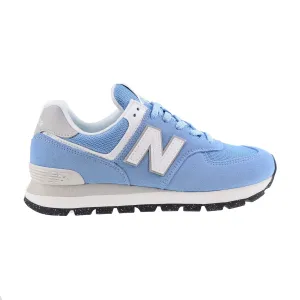 New Balance 574 Rugged Men's Shoes Sky Blue-White