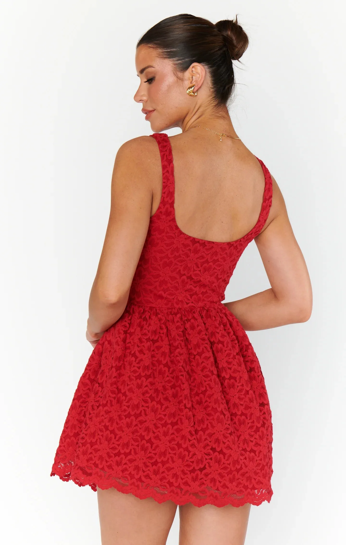 Ricci Red Skort Dress