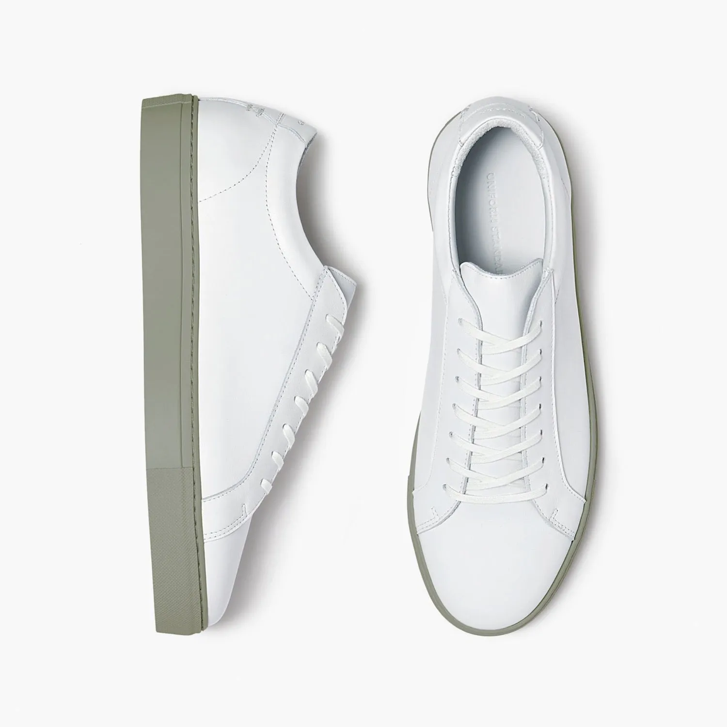 Series 1 White Sage Leather Mens