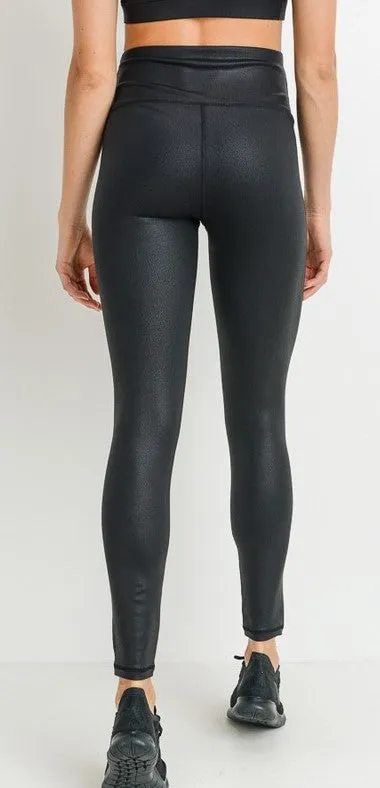 TAKE IT TO THE NEXT LEVEL LEGGINGS BLACK