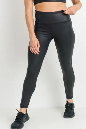 TAKE IT TO THE NEXT LEVEL LEGGINGS BLACK