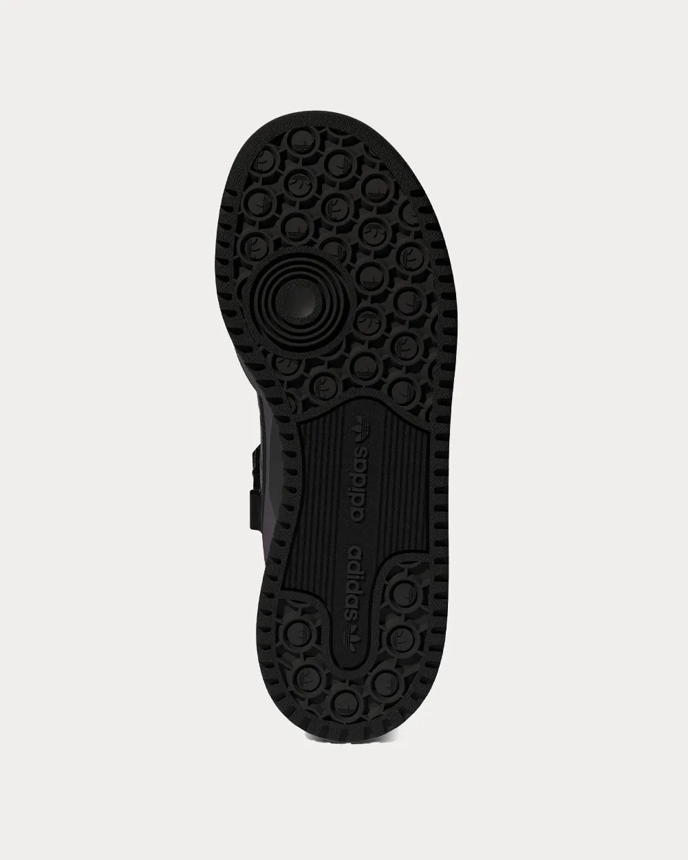 Triple Platform Core Black / Solar Red Low Top Sneakers