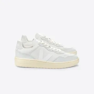 VEJA V-90 Leather | Gravel White