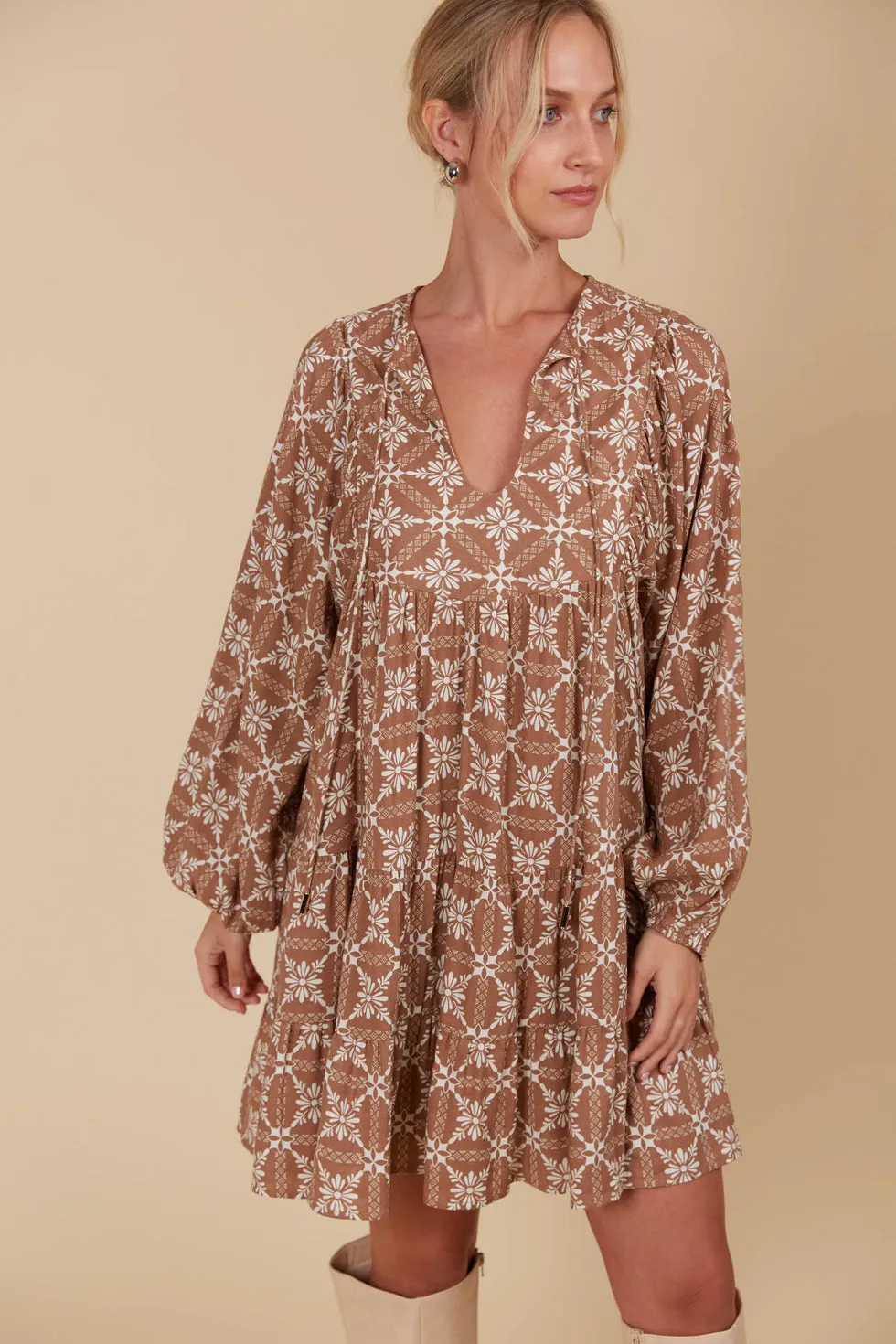 Venus Dress - Deity LINEN BLEND.   PREORDER MID MARCH