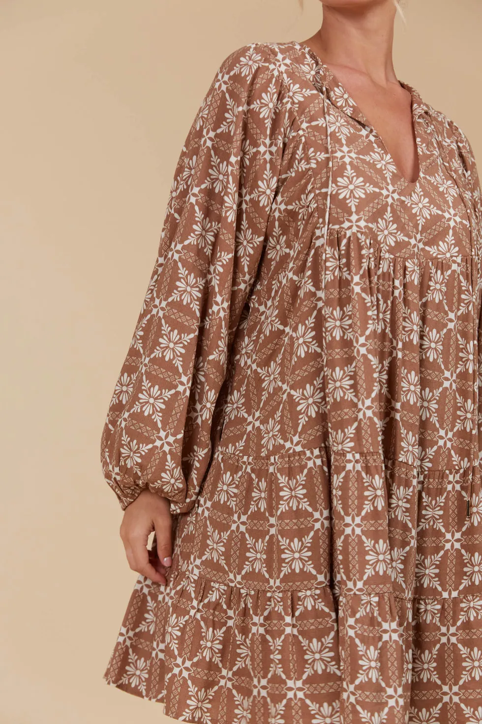 Venus Dress - Deity LINEN BLEND.   PREORDER MID MARCH