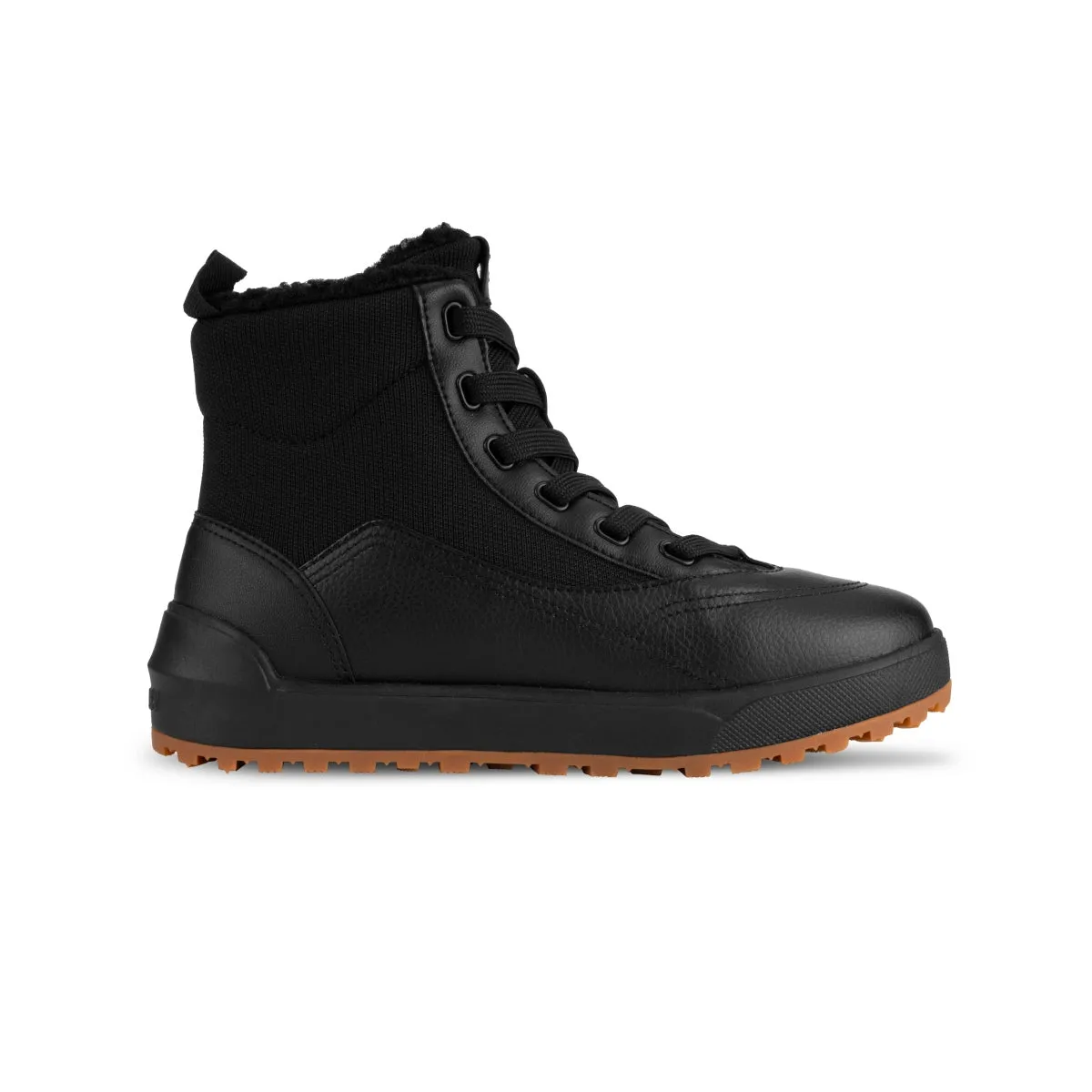 Vessi Men's Alta High Top in Asphalt Black/Gum