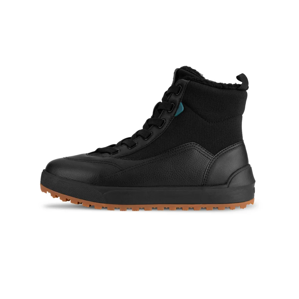 Vessi Men's Alta High Top in Asphalt Black/Gum