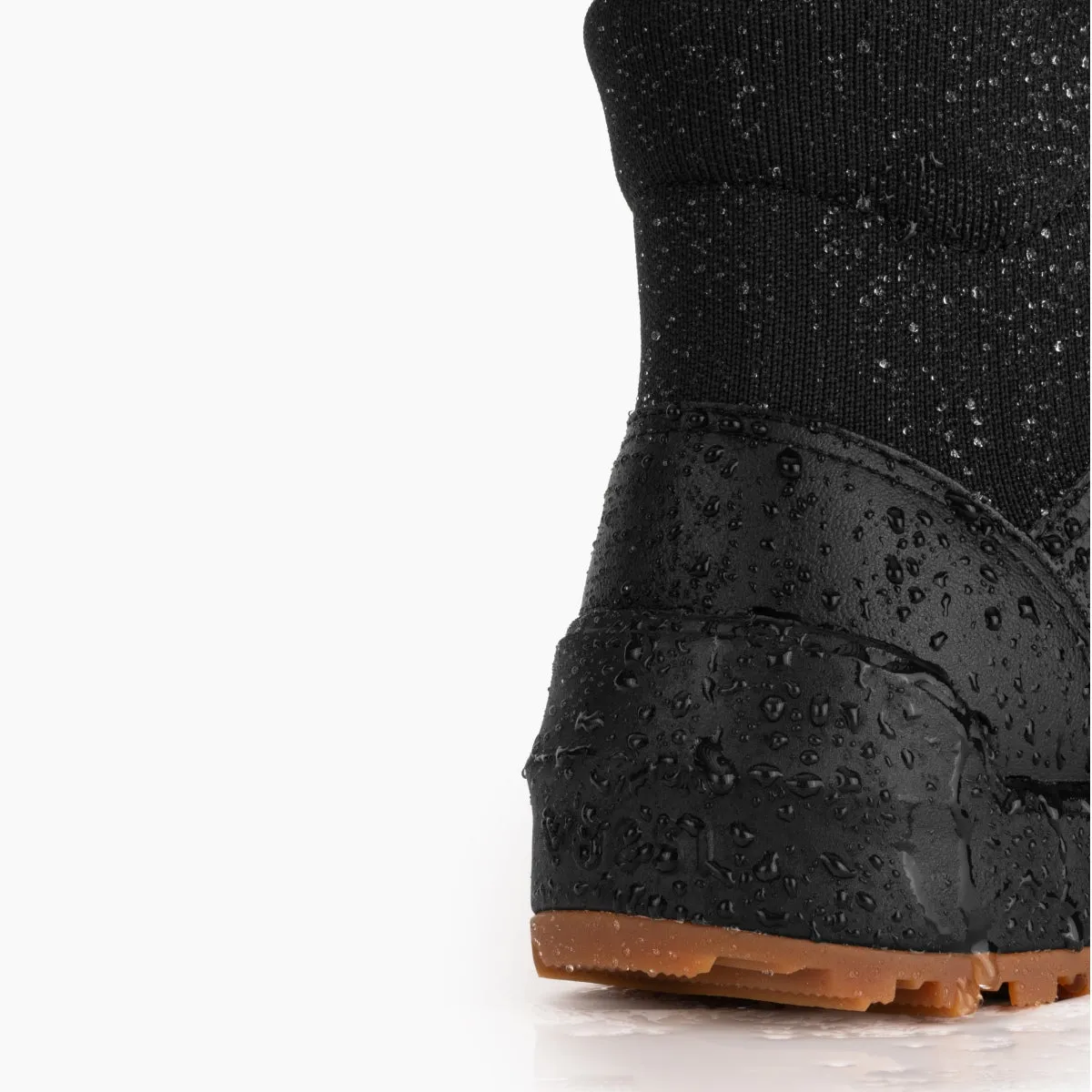 Vessi Men's Alta High Top in Asphalt Black/Gum