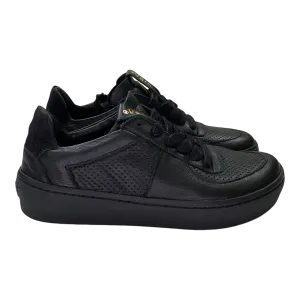 VIBAe London Bio leather sneakers, black | 37