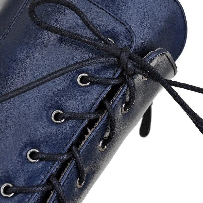 Victorian Black Lace Up Boots