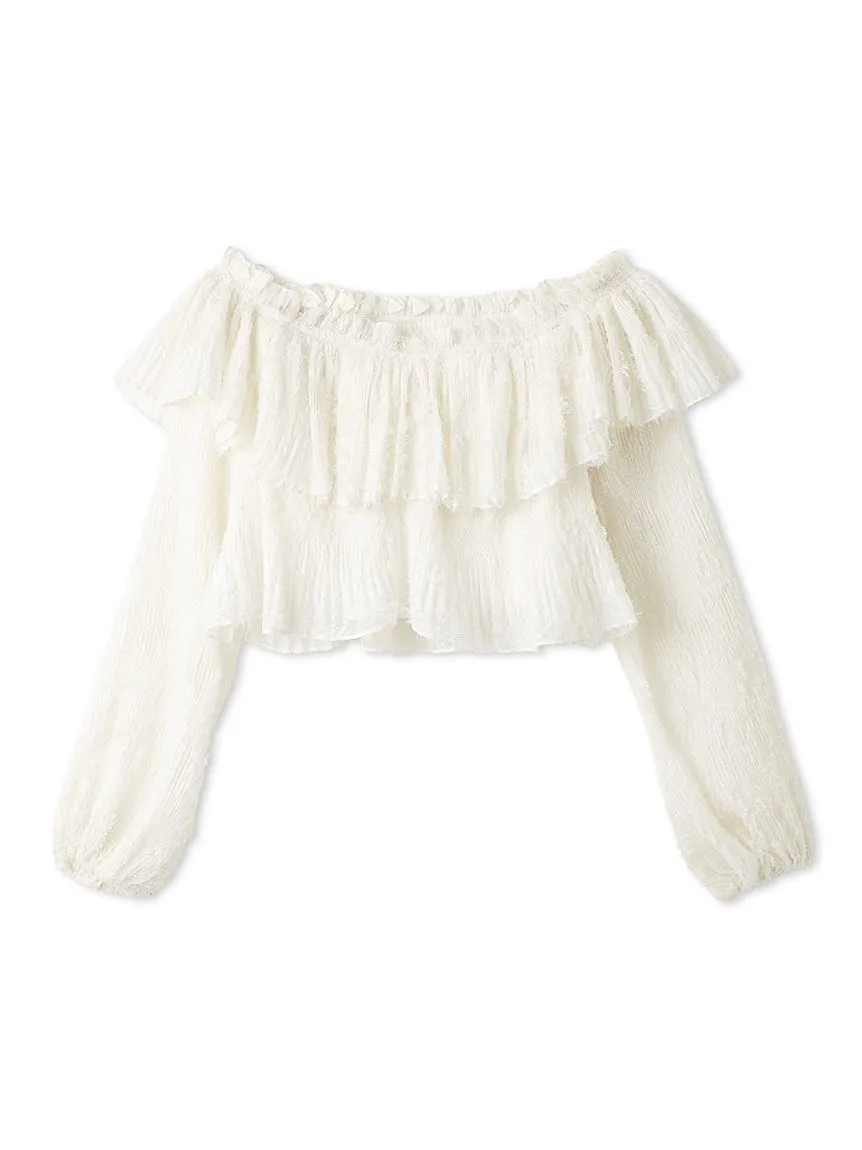 Vintage-Inspired Layered Ruffle Top