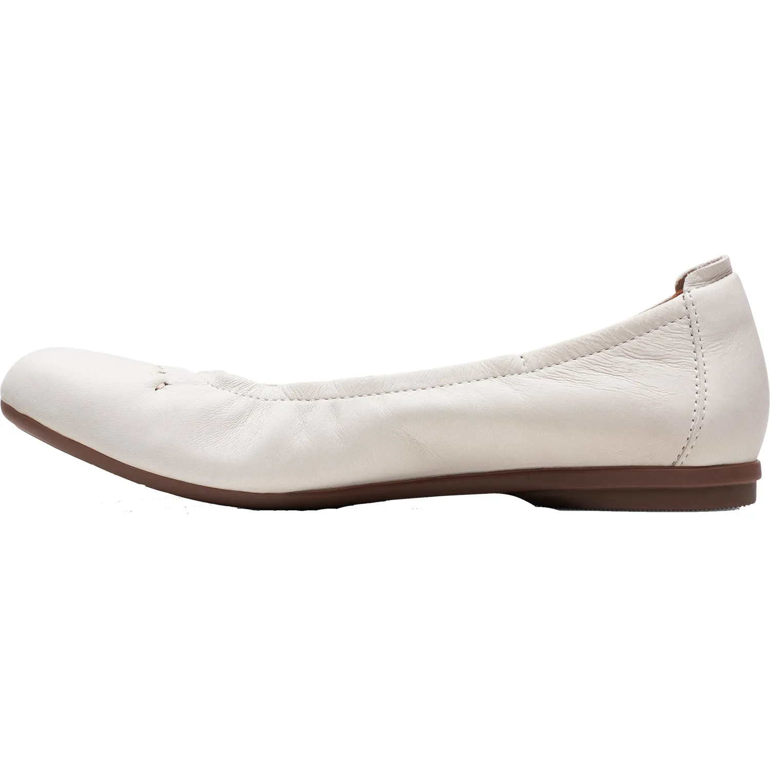 Women's Clarks Rena Hop White Leather