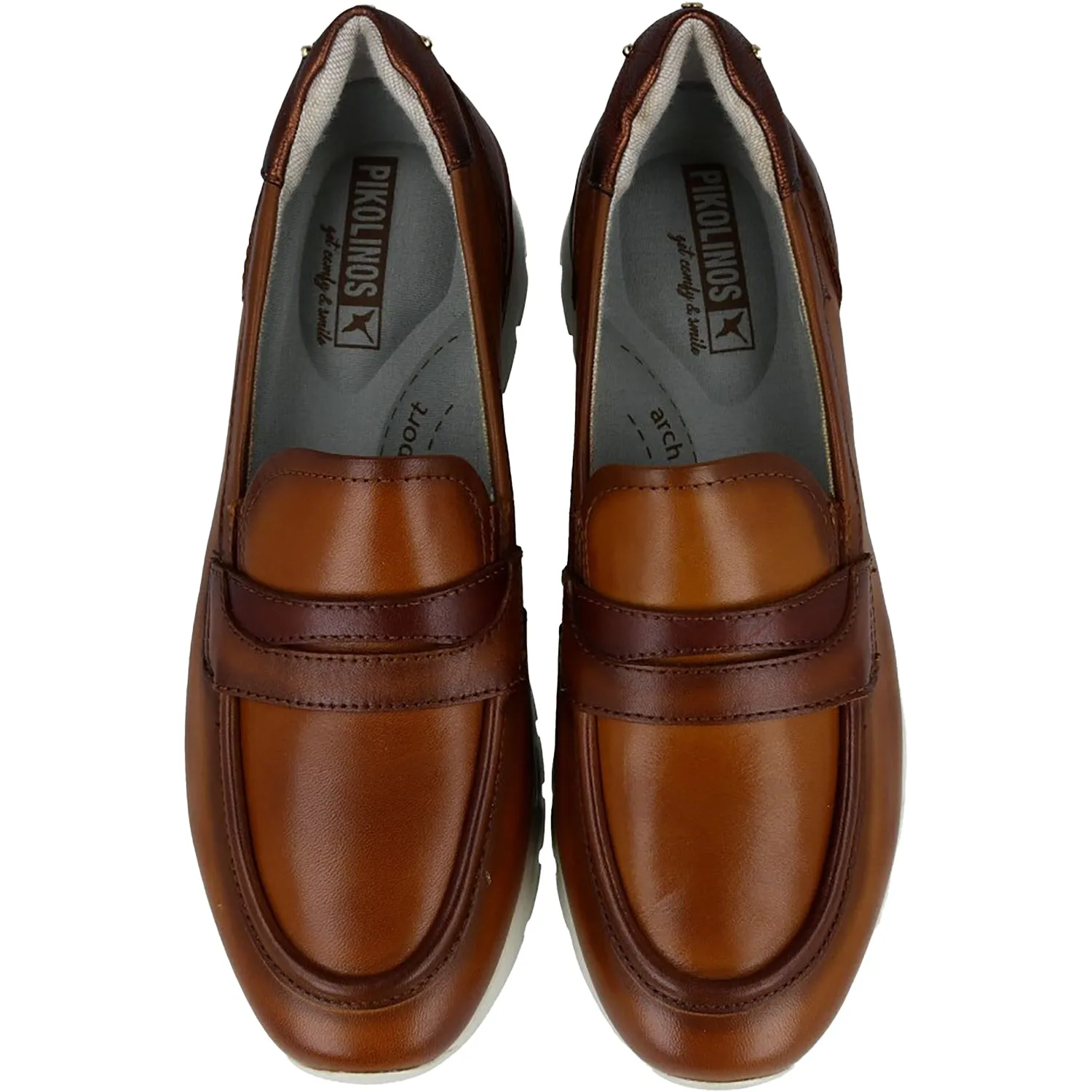 Women's Pikolinos Asturias W9C-3882C1 Brandy Leather